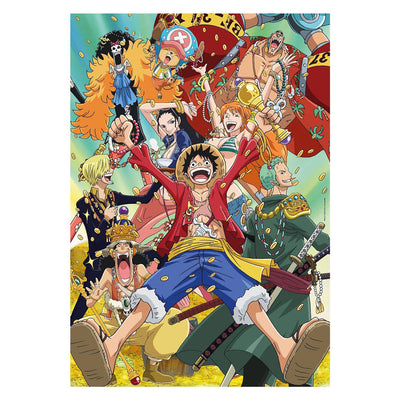 Clementoni legpuzzel one piece luffy - 1000st.