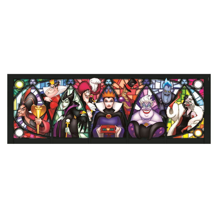 Clementoni legpuzzel disney villains panorama - 1000st.
