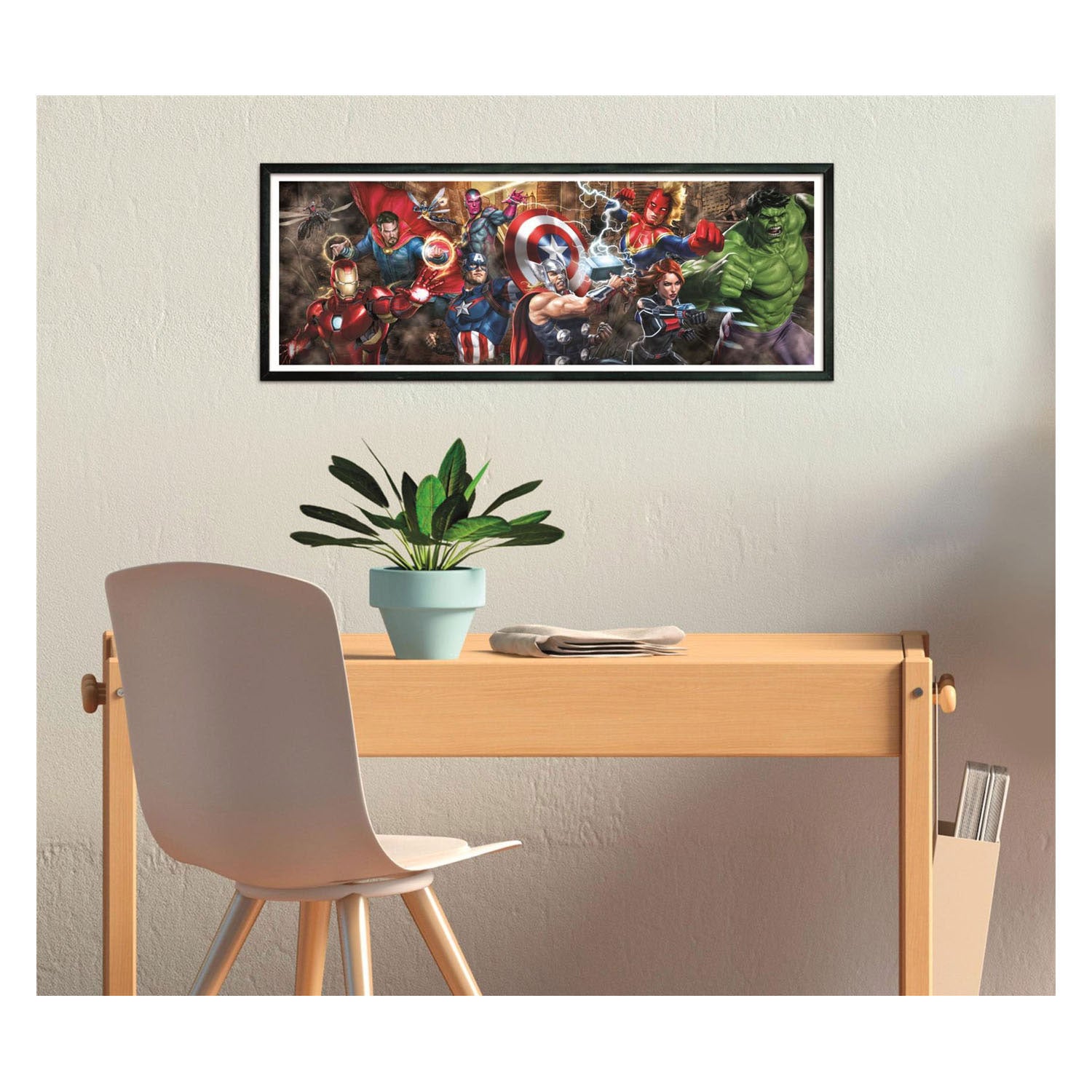 Clementoni legpuzzel marvel panorama - 1000st.