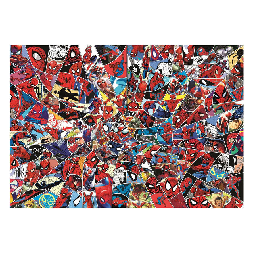 Clementoni legpuzzel onmogelijke marvel spiderman - 1000st.