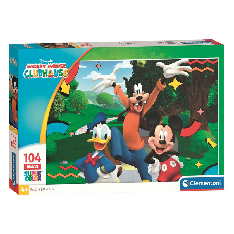 Clementoni maxi legpuzzel mickey mouse club house - 104st.