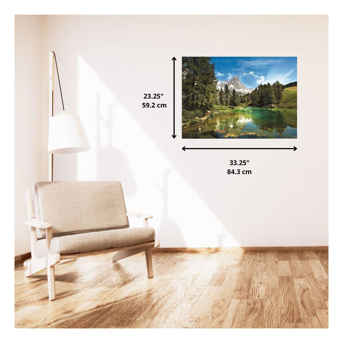 Clementoni legpuzzel blue lake - 1500st.