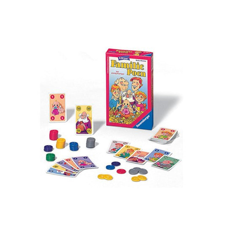 Ravensburger familie poen kaartspel