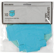Https: www.cchobby.nl vouwdoos-afm-5-5x5-5-cm-250-gr-lichtturquoise-donkerturquoise-10-stuk-1-doos - afbeelding 2
