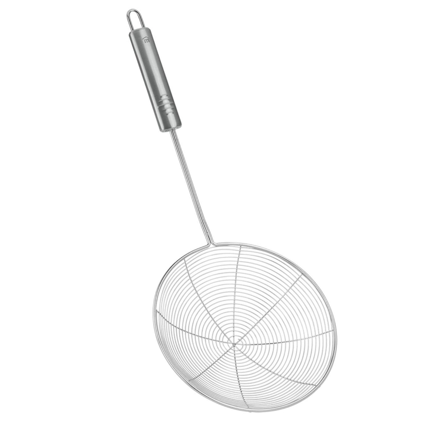 Metaltex schuimspaan voor frituur ø16cm rvs 40cm