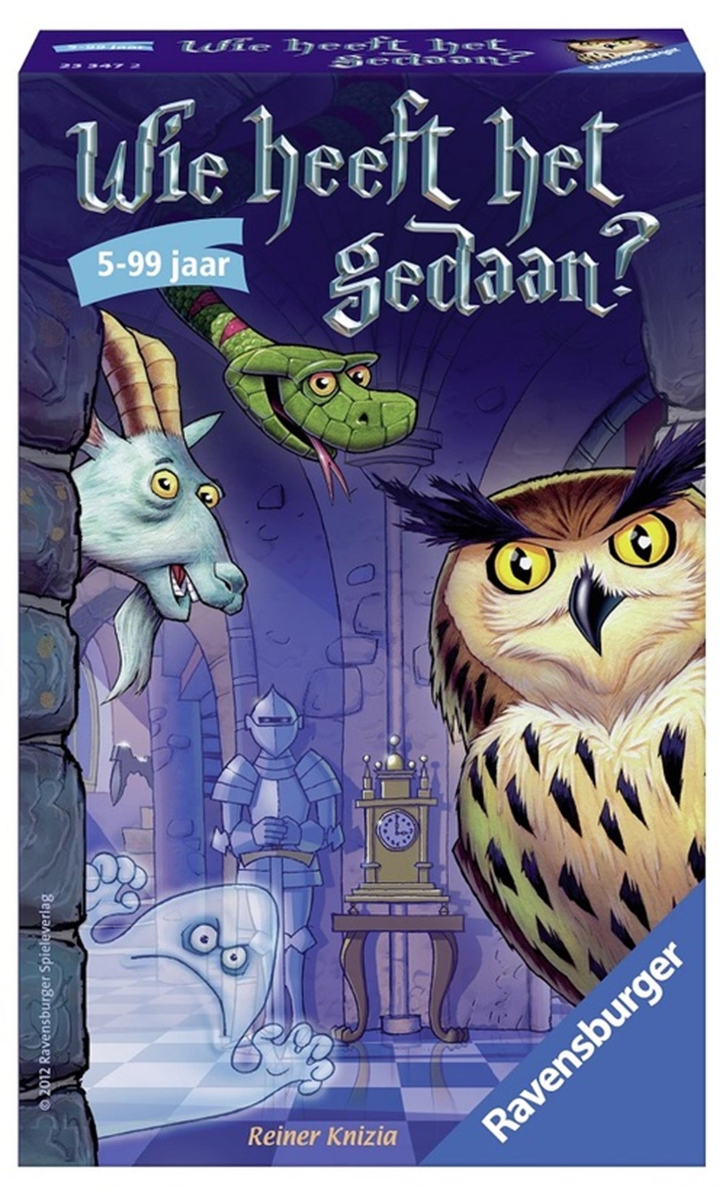 Ravensburger pocketspel wie heeft het gedaan?