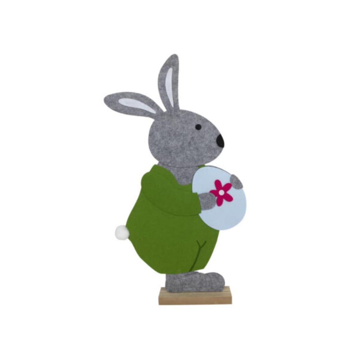 Svenska living vensterdeco vilt paashaas met ei 61cm