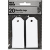 Creativ company manilla labels wit , 20st.