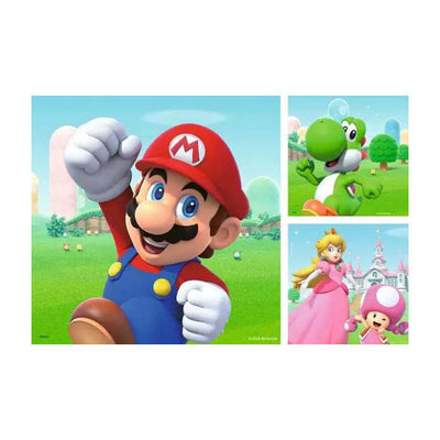 Ravensburger puzzel super mario - 3x49 stukjes - kinderpuzzel