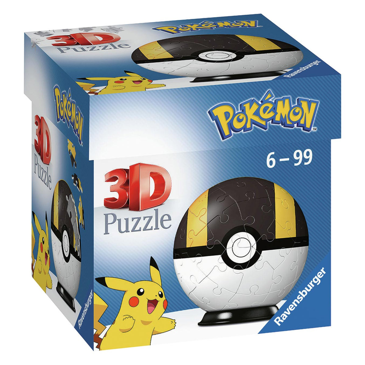 Ravensburger pokémon ultra ball 3d puzzel, 54st.
