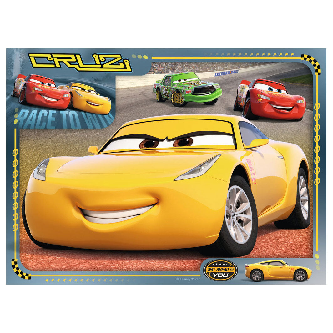 Ravensburger - Cars 3 Puzzel 4in1