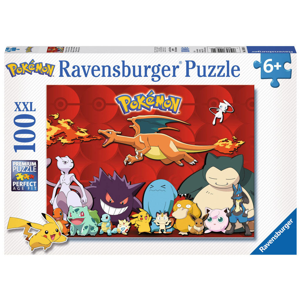 Ravensburger pokémon puzzel, 100st. xxl
