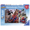 Ravensburger spiderman puzzel, 3x49st.