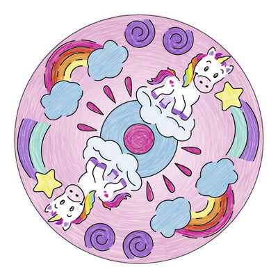 Ravensburger mini mandala-designer - eenhoorn