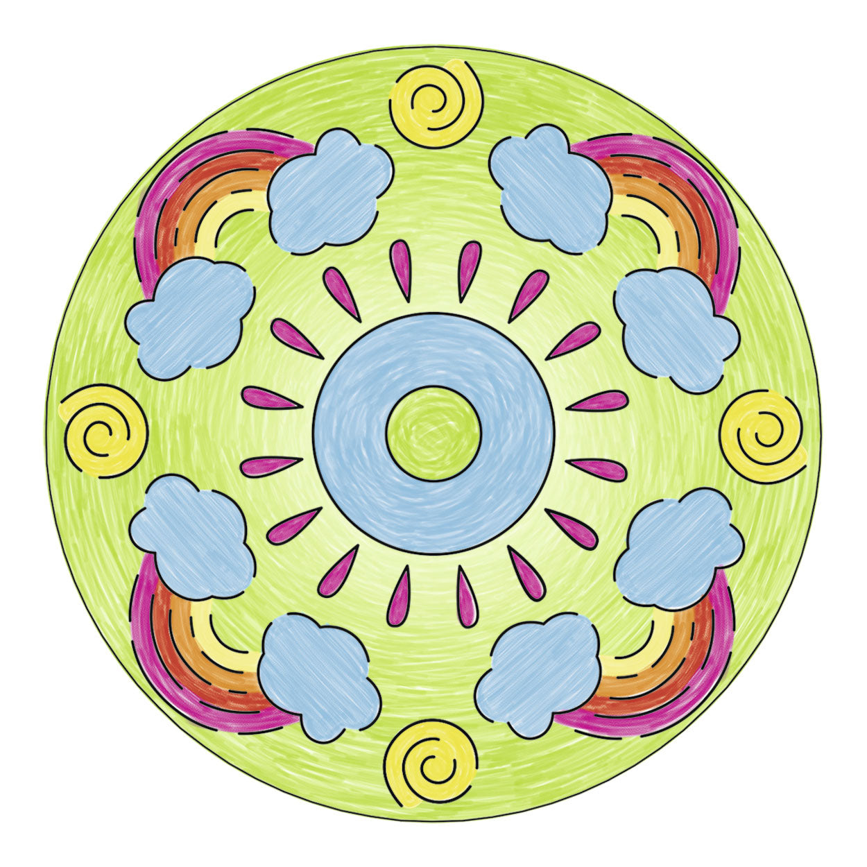 Mini Mandala-Designer - Eenhoorn