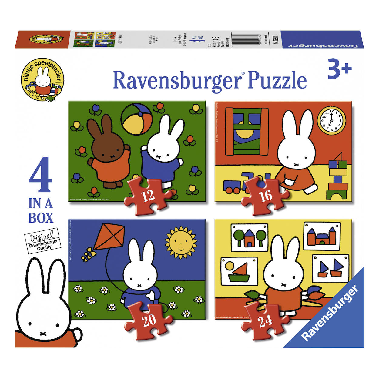 Ravensburger Puzzel, 4in1