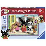 Ravensburger bing puzzel, 2x12st. - afbeelding 1