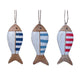 Cosydecor vis hanger hout 16x6x2cm vis hanger hout 16x6x2cm