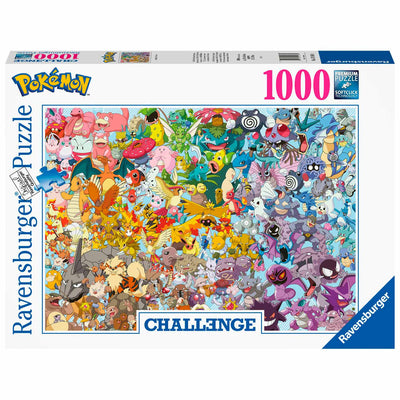 Ravensburger - Challenge Puzzel Pokémon 1000st.