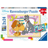 Ravensburger - De Schattigste Puppies 2x24 stuks - afbeelding 1