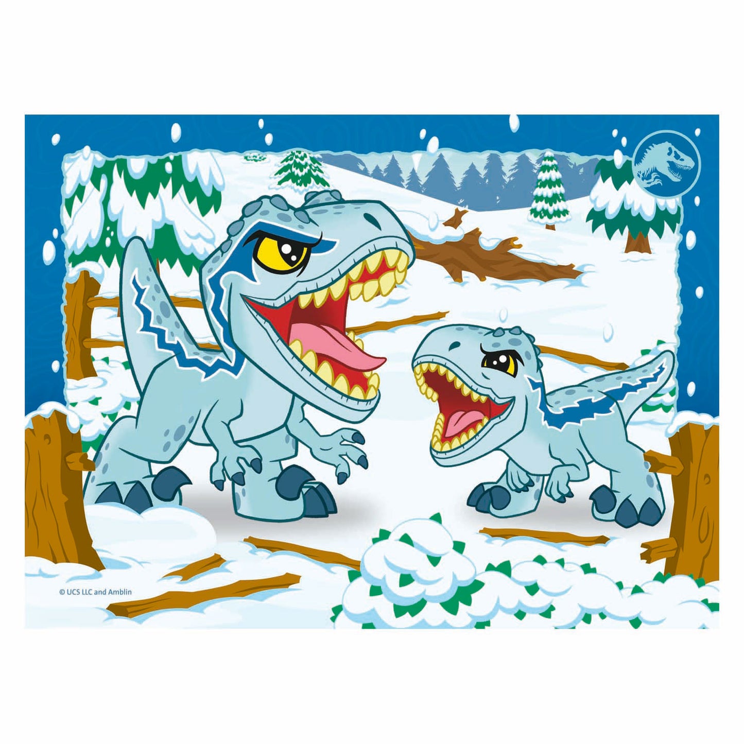 Ravensburger puzzel jurassic world explorers - legpuzzel - 12, 16, 20, 24 stukjes