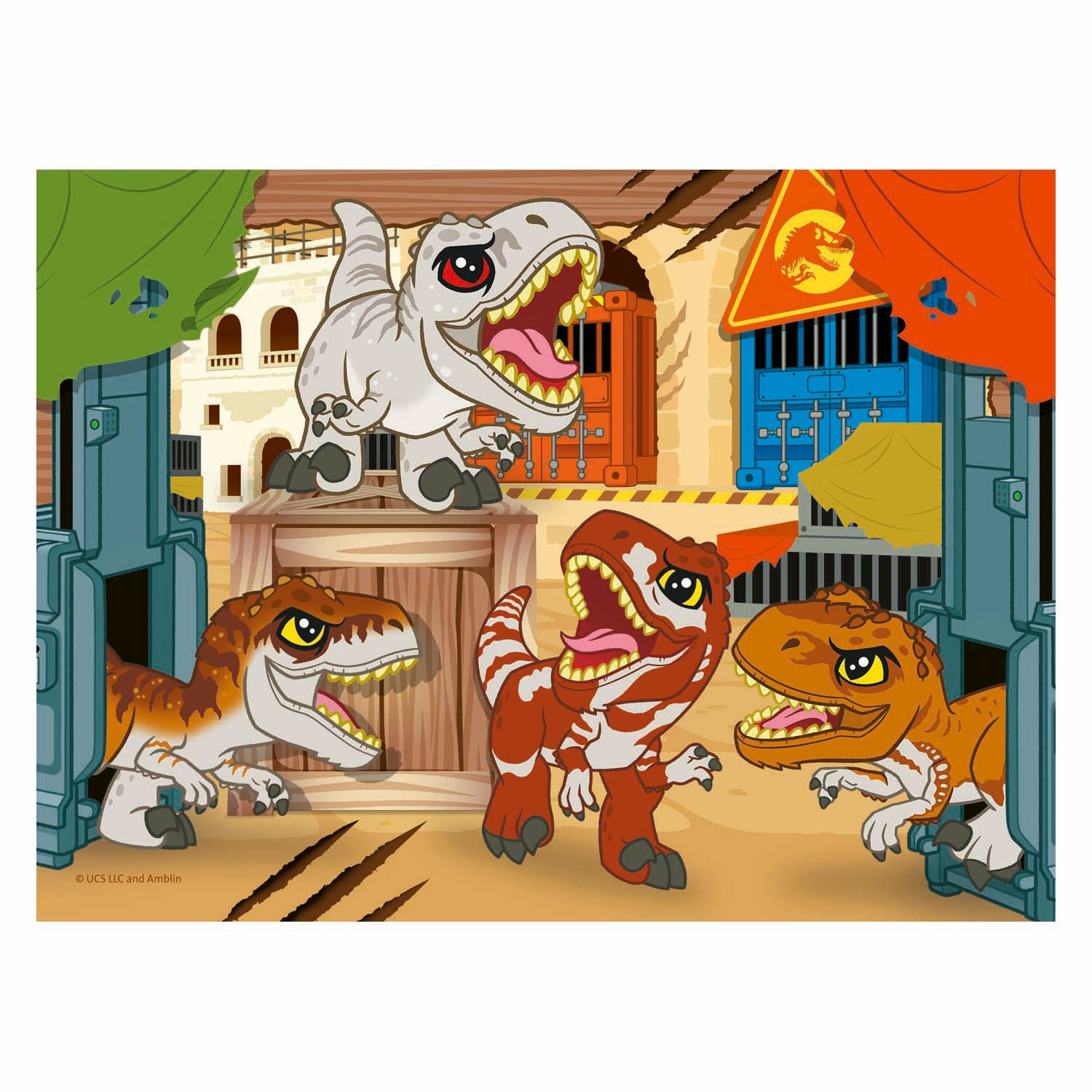 Ravensburger puzzel jurassic world explorers - legpuzzel - 12, 16, 20, 24 stukjes