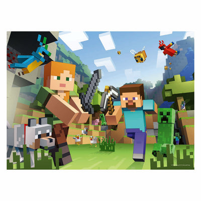 Ravensburger puzzel minecraft 100st