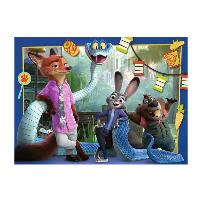Ravensburger puzzel zootopia 2 100 xxl stukjes