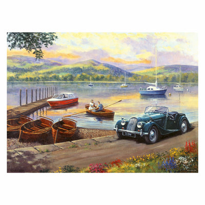 Ravensburger legpuzzel de meren - 500st.