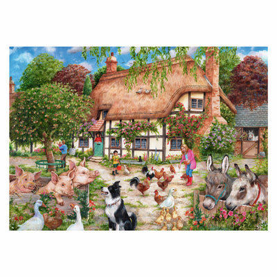 Ravensburger puzzel farm cottage 1000st