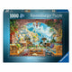 Ravensburger legpuzzel mediterraan terrasuitzicht - 1000st.