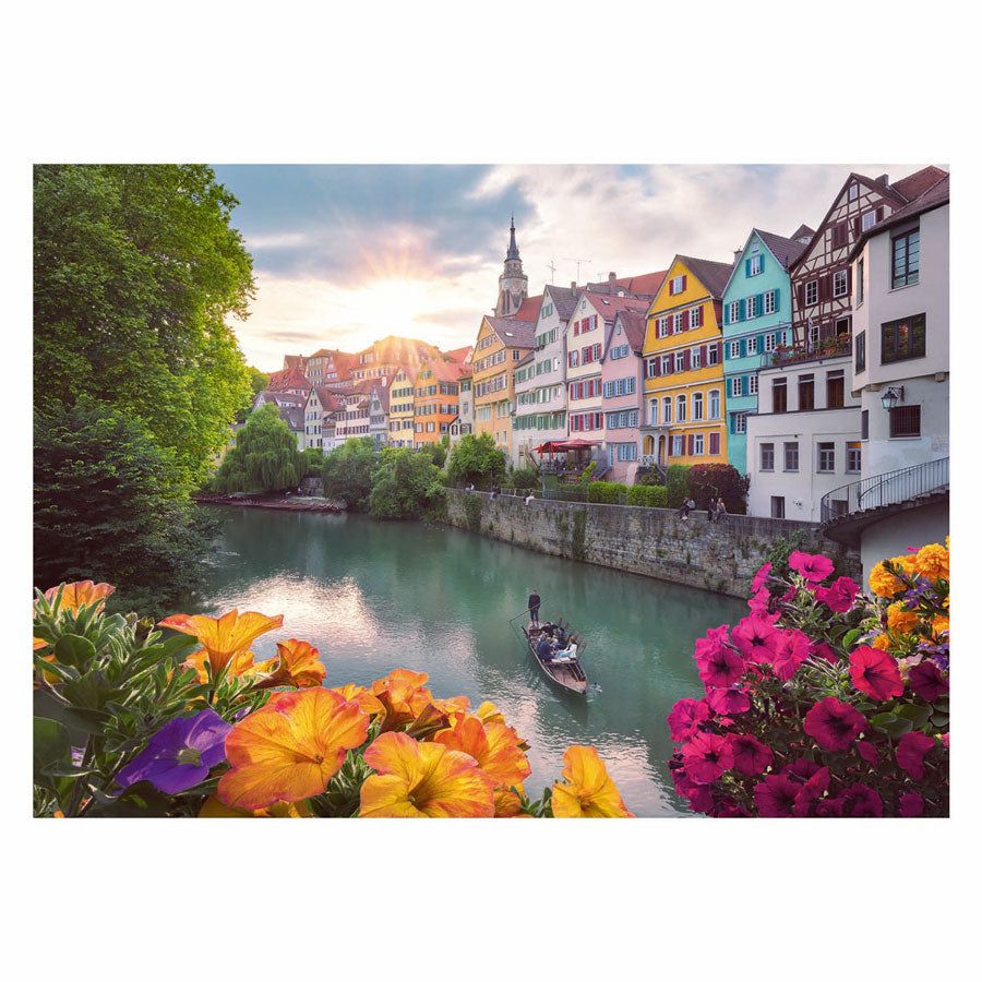 Ravensburger puzzel ausflug nach tübingen - legpuzzel - 1000 stukjes