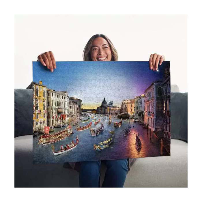 Ravensburger puzzel venice day to night 1000 stukjes