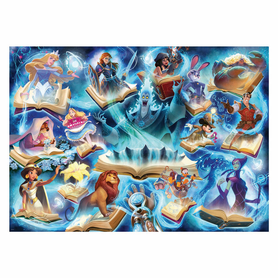 Ravensburger legpuzzel disney lorcana glimmers of the realm: sapphire - 1000st.