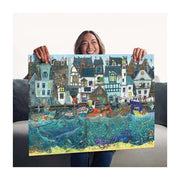 Ravensburger puzzel habour of wonders: a bustling fantasy port - legpuzzel - 1500 stukjes - afbeelding 4