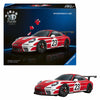 Ravensburger - iconics: porsche 911 salzburg edition - 3d puzzel - 108 stukjes - bouwset voor kinderen vanaf 8 jaar