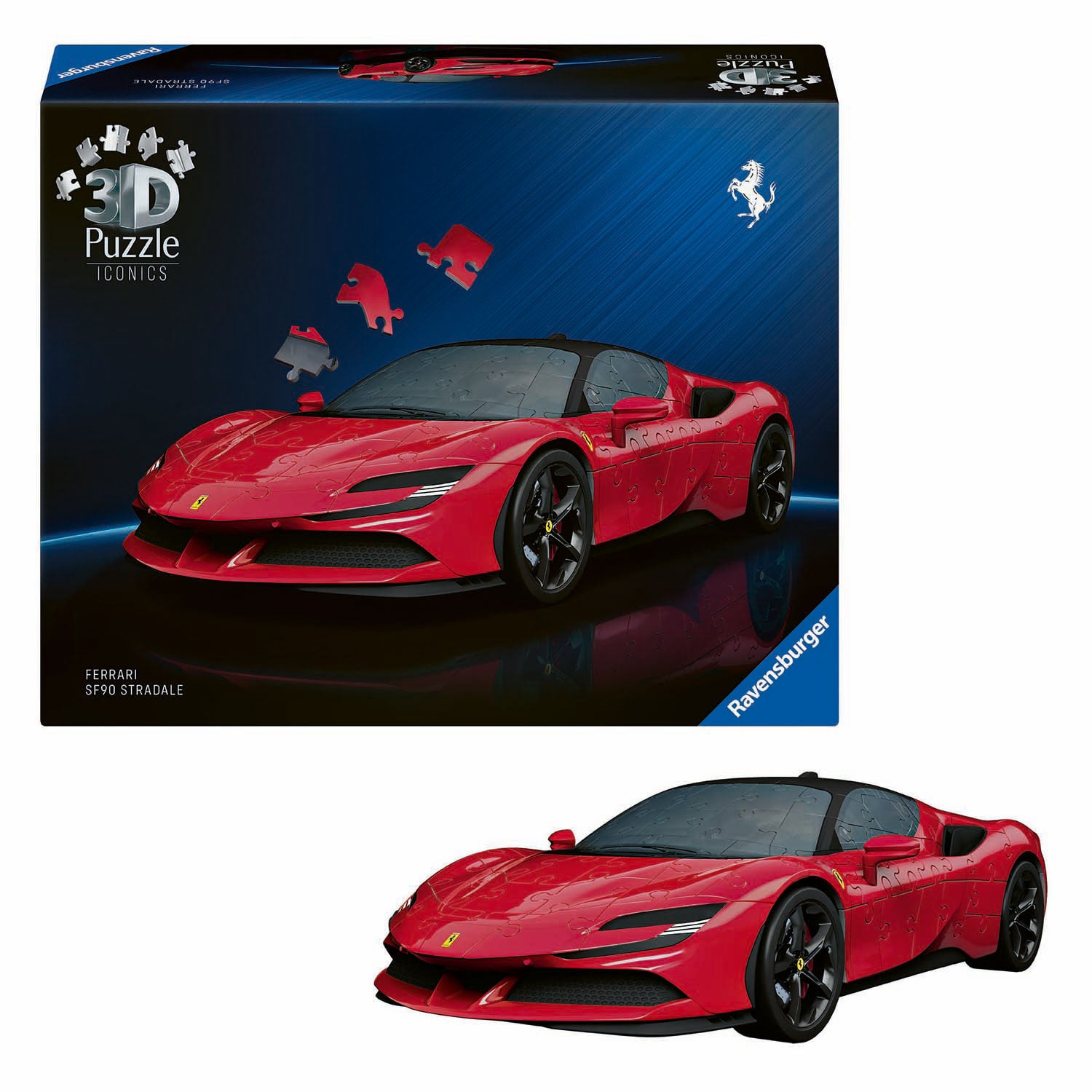 Ravensburger iconics 3d puzzel ferrari sf90 stradale