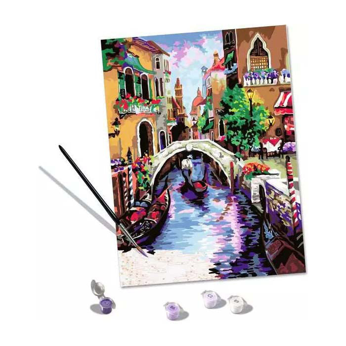 Ravensburger schilderen op nummer set - venetië kunst canvas volwassenen.