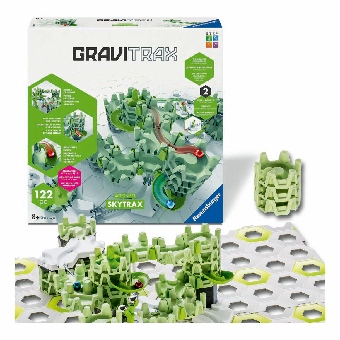 Ravensburger gravitrax base action-set skytrax m