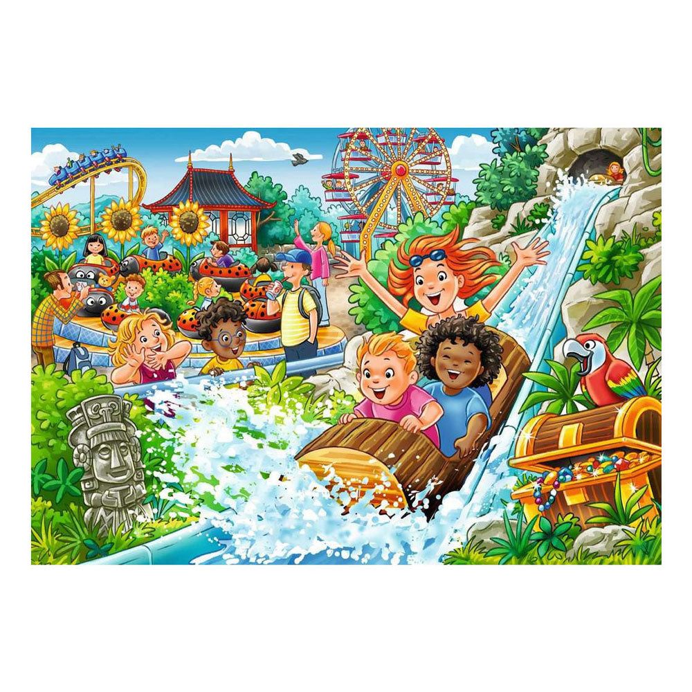 Ravensburger legpuzzel amusement park - 2x24st.