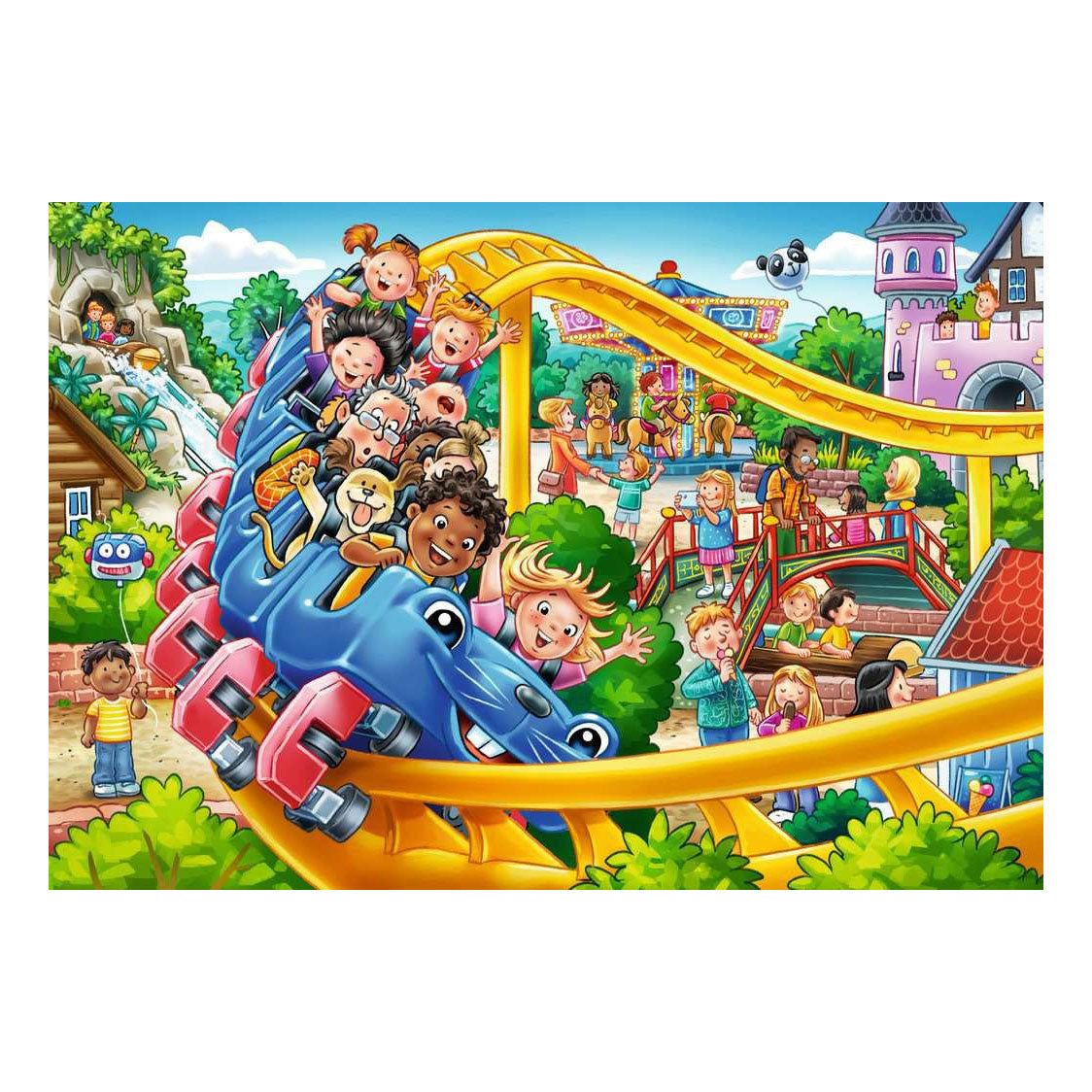 Ravensburger legpuzzel amusement park - 2x24st.