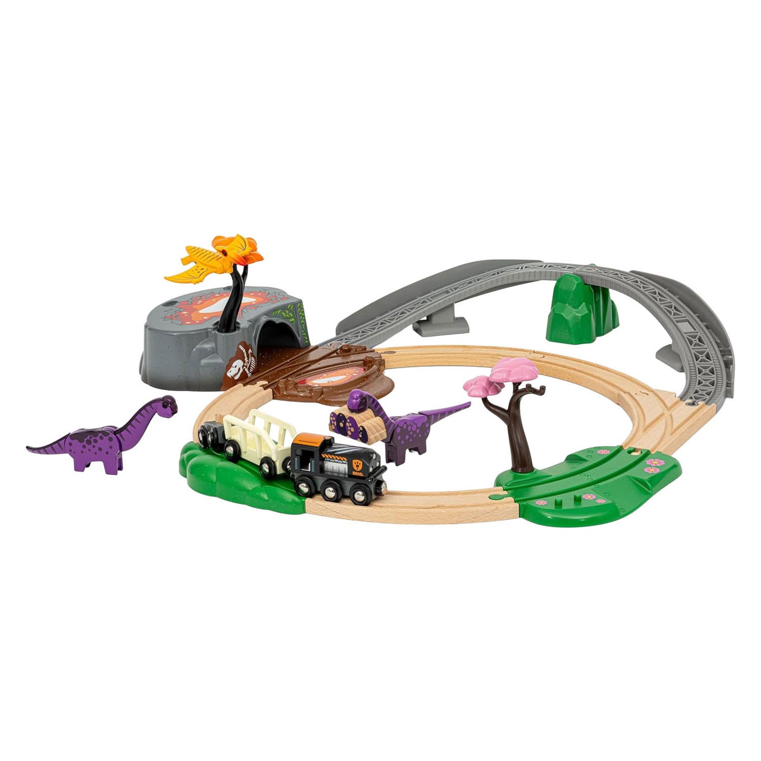 Ravensburger brio treinset dino avonturen set - 21dlg.