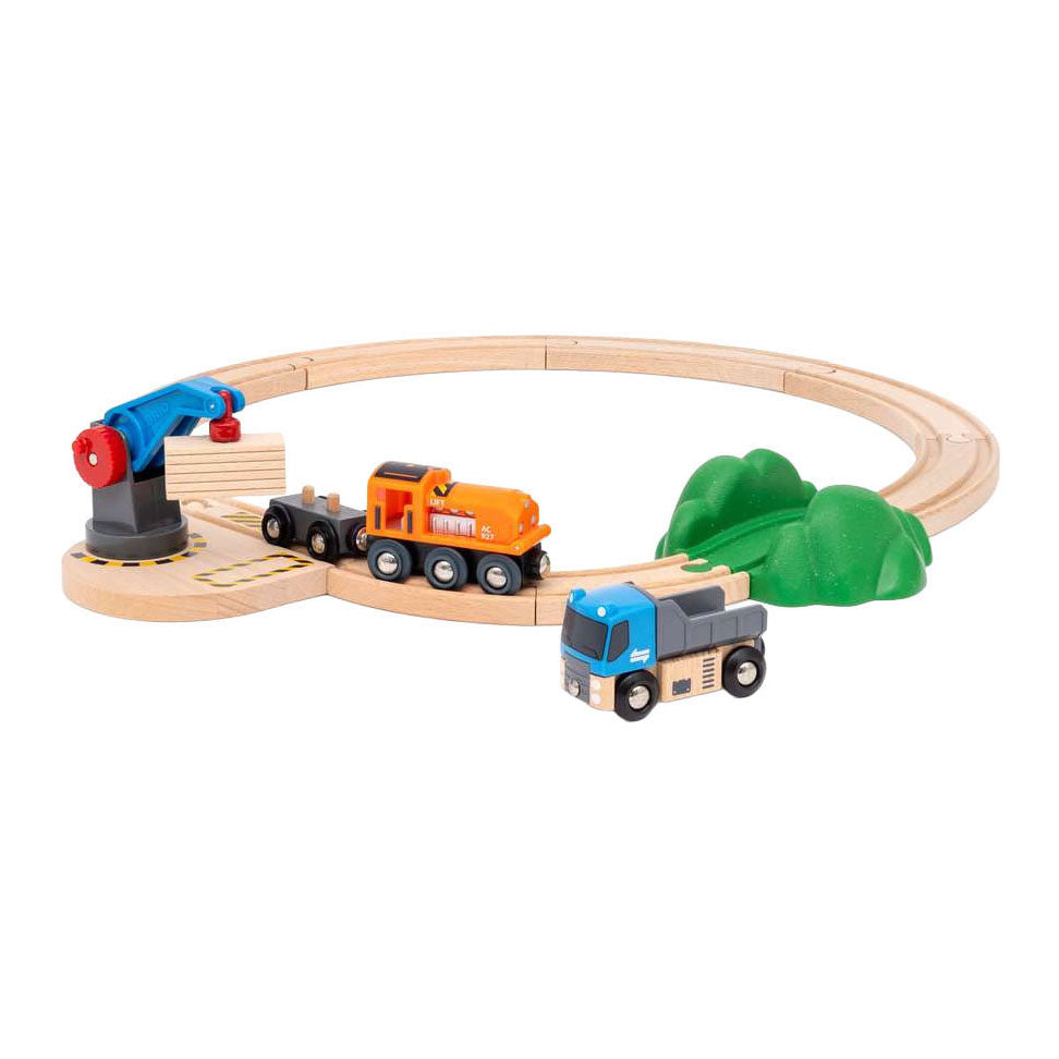 Ravensburger brio treinset hijs en laad startset - 14dlg.