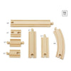 Brio rails uitbreidingsset - 11dlg.
