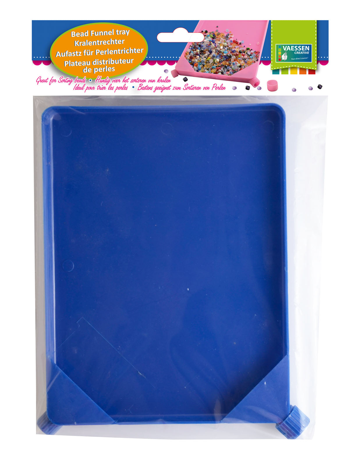 Vaessen creative • kralentrechter blauw