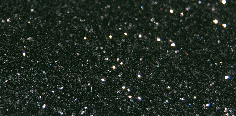 Vaessen creative • hotfix glitter transfer blister 21x14,8cm zwart