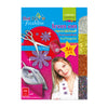 Vaessen creative • hotfix opstrijkbare glitter flexfolie assortiment 5