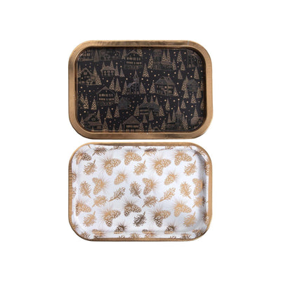 Svenska living dienblad 34x23x1,5cm