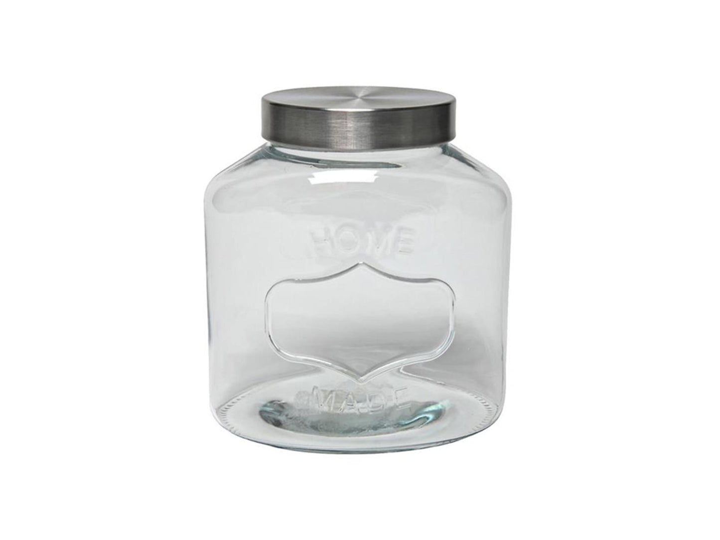 Kitchen tools voorraadpot glas homemade 17,5x12,5x20cm 2,5l
