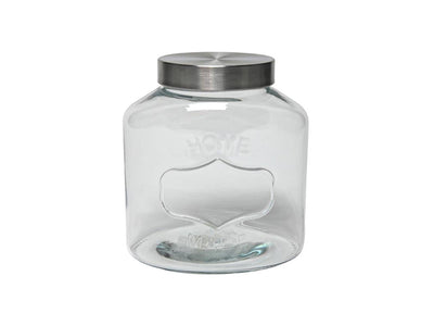 Kitchen tools voorraadpot glas homemade 17,5x12,5x20cm 2,5l